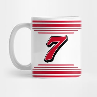 Corey LaJoie #7 2024 NASCAR Design Mug